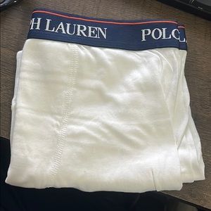 1 Pair RL White Boxer